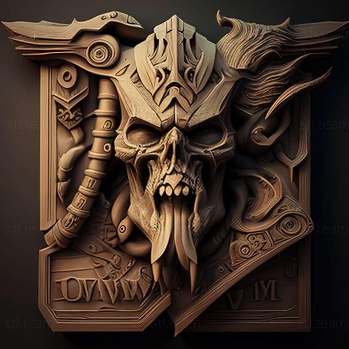 3D model Warhammer 40000 Dawn of War 2 game (STL)